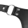Shots-Ouch Xtreme Chastity Belt with Straps Black