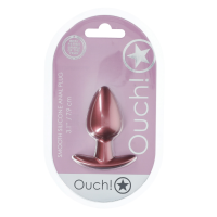 Ouch! Smooth Silicone Anal Plug  Medium 7,9 cm ø...