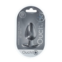 Ouch! Smooth Silicone Anal Plug Large 8,9 cm ø 3,5...