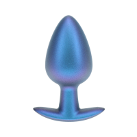 Ouch! Smooth Silicone Anal Plug Large 8,9 cm ø 3,5 cm Blau