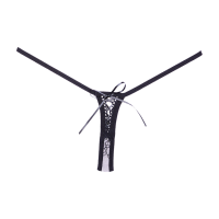 Allure Mesh Thong One Size Black