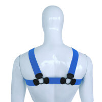 Kiotos Elastic Chest Harness S/M Blue 86–110 cm