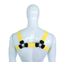 Kiotos Elastic Chest Harness L/XL Yellow 110–130 cm