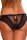 Rene Rofe Lingerie Crotchless Frills Panty Black S/M - M/L