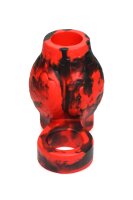 XR Brands Hell Hound Ballstretcher Multicolor 8.8 cm Ø 3 cm