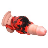 XR Brands Hell Hound Ballstretcher Multicolor 8.8 cm Ø 3 cm
