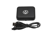 XR Brands Dark Grip Vibrating Nipple Clamps Black