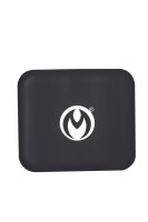 XR Brands Dark Grip Vibrating Nipple Clamps Black