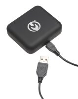 XR Brands Dark Grip Vibrating Nipple Clamps Black