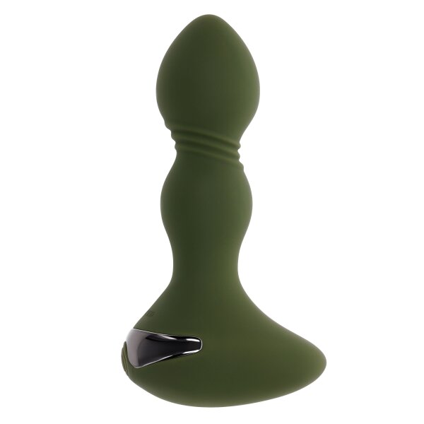 Evolved Lieutenant Vibrating Anal Plug - 12 cm