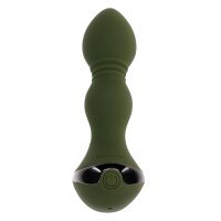 Evolved Lieutenant Vibrating Anal Plug - 12 cm