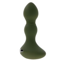 Evolved Lieutenant Vibrating Anal Plug - 12 cm