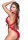 MAPALÉ Schimmernder Unterbrustmonokini Rot S/M - M/L