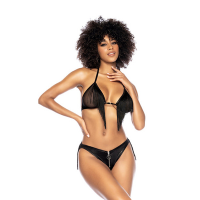 MAPALÉ Zweiteiliges Set Schwarz S/M - L/XL