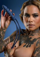 Taboom Silicone Whip and Plug Blue