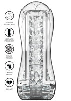 ToyJoy Hero Big Clear Blast Vacuum Stroker Transparent