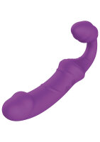 ToyJoy Designer Edition Nymphea Vibrating Strap-On Purple