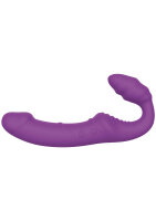 ToyJoy Designer Edition Nymphea Vibrating Strap-On Purple