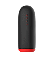 Hidden Desire Fusion X Beaded Tongue Masturbator Black