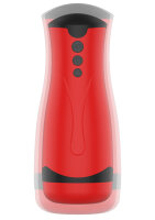 Hidden Desire Fusion X Super Suction Masturbator Red