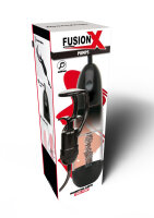 Hidden Desire Fusion X Magnifying Sleeve Penis Pump Black