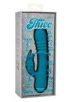 CalExotics Thicc Chubby Thrusting Tickler Blue