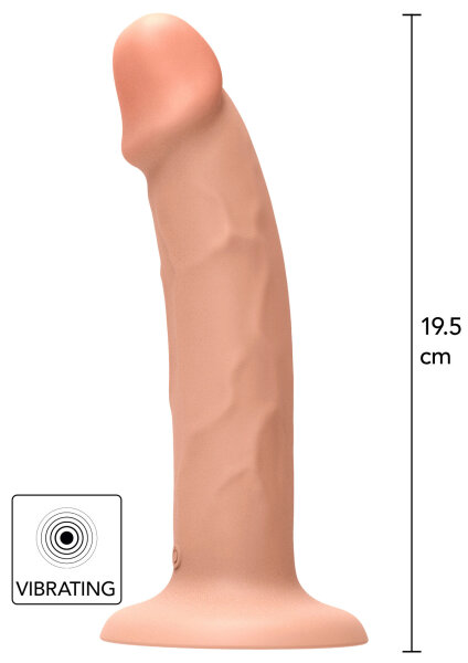 ToyJoy Get Real Vibrating Harness Dong Light skin tone