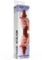 ToyJoy Get Real Silicone Foreskin Double Dong 35 cm...