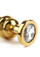 Mr. Steel Twister Butt Plug Small Gold 2,5 cm
