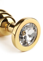 Mr. Steel Twister Butt Plug Large Gold 3,8 cm