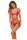 Love Status Lace 2Pc Bra Set Red S/M - M/L