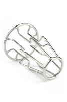 Mr. Steel Trapezoid Anal Plug Medium Silver