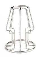 Mr. Steel Trapezoid Anal Plug Large Silver