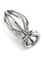 Mr. Steel Round Wire Plug Small Silver