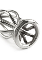 Mr. Steel Round Wire Plug Small Silver