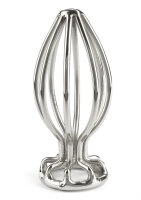 Mr. Steel Round Wire Plug Medium Silver