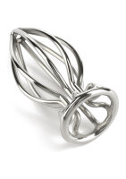 Mr. Steel Round Wire Plug Medium Silver