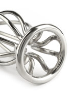 Mr. Steel Round Wire Plug Medium Silver