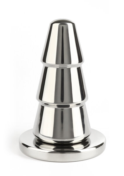 Mr. Steel Advanced Cone Butt Plug Silver 5,5 cm