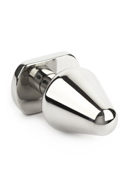 Mr. Steel Heavy Steel Butt Plug Small Silver 3,8 cm