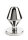 Mr. Steel Classic Butt Plug Small Silver 3,8 cm