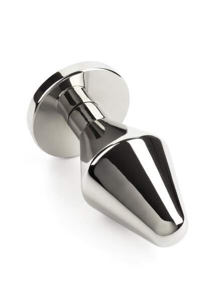 Mr. Steel Classic Butt Plug Medium Silver 3,8 cm