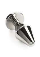 Mr. Steel Classic Butt Plug Medium Silver 3,8 cm
