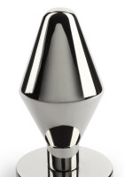 Mr. Steel Classic Butt Plug Medium Silver 3,8 cm