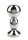 Mr. Steel Bubble Trouble Butt Plug Silver 4,5 cm