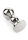 Mr. Steel Bubble Trouble Butt Plug Silver 4,5 cm