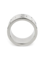 Mr. Steel The Wall C-Ring 40 mm Silver