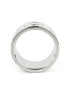 Mr. Steel The Wall C-Ring 45 mm Silver
