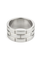 Mr. Steel The Wall C-Ring 45 mm Silver