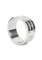 Mr. Steel The Wall C-Ring 50 mm Silver